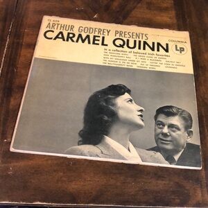 LP Vinyl Record Arthur Godfrey presents Carmel Quinn the cover shows wear